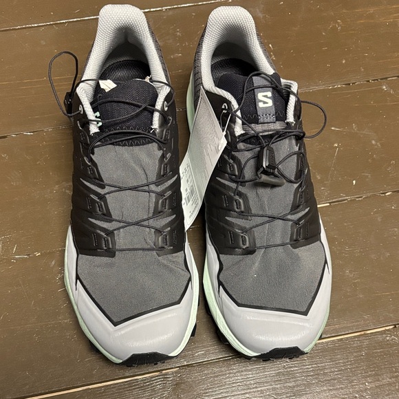 Salomon Men’s Thundercross Trail Runner Asphalt/sharkskin/spray NWT - Picture 2 of 12